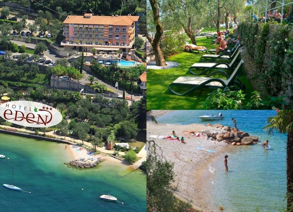 Hotel Eden Бренцоне-суль-Гарда Экстерьер фото